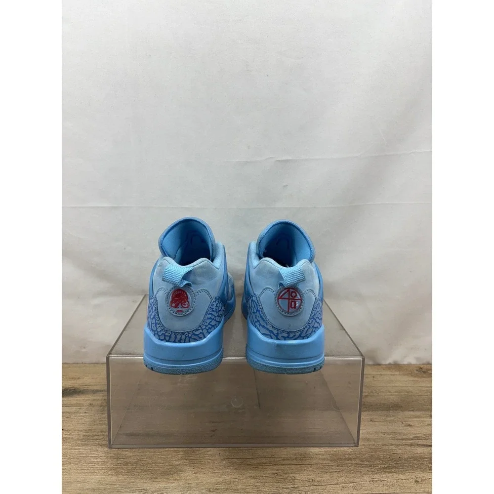 Air Jordan 3 Retro SP Virgil Abloh Size 8 FQ1759 400 University Blue Shoes - Picture 4 of 10